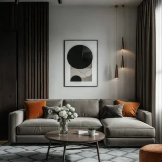 كنبة زاوية هافانا, ركنة حرف L مودرن أنيقة ومريحة لغرف المعيشة