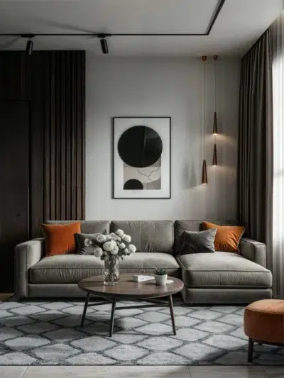 كنبة زاوية هافانا, ركنة حرف L مودرن أنيقة ومريحة لغرف المعيشة