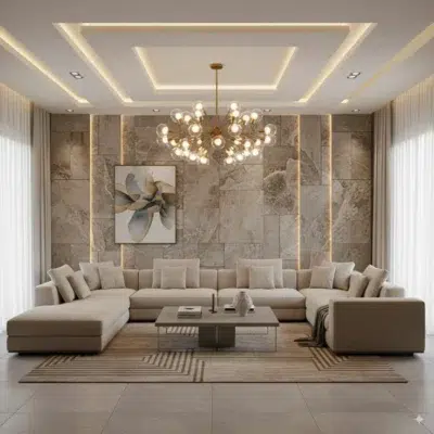 ركنة بالاس جراند حرف U, تجمع بين الفخامة, والعملية بخامات عالية الجودة وتصميم متقن،