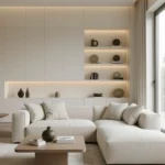 كنبة موزي ليفينج حرف L تصميم مودرن, تمنح منزلك جلسة مريحة ولمسة عصرية فاخرة،