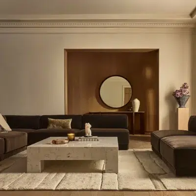 كنب زاوية باولو 4 قطع حرف L, تصميم زاوية فخم يضيف لمسة أنيقة